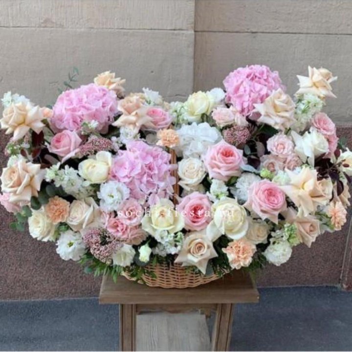 Цветочная корзина макси N2 в Воронеже