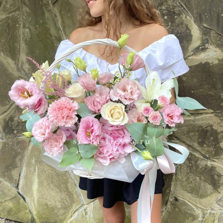 Авторская корзина "Миа" в Воронеже