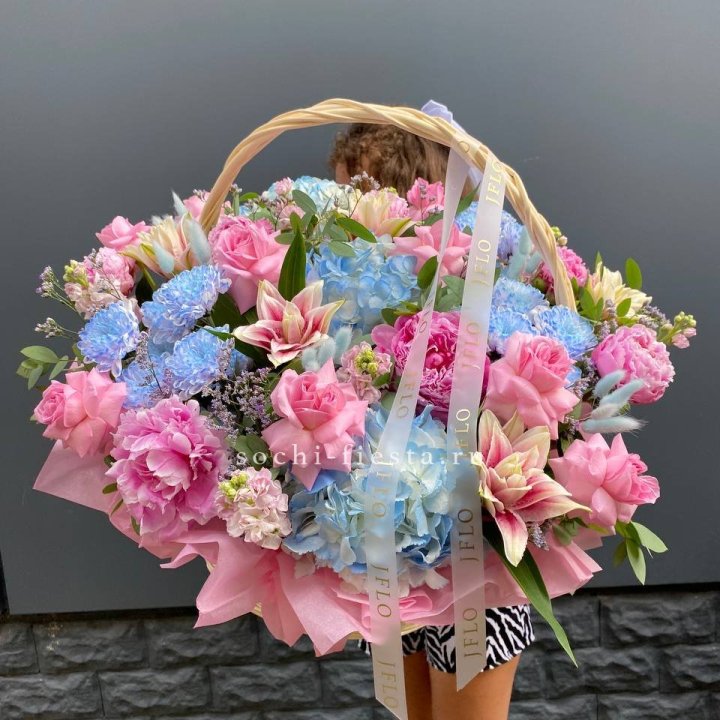 Яркая корзина "Летнее настроение" в Воронеже