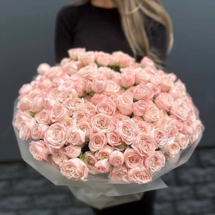 51 кустовая роза Бомбастик в Воронеже