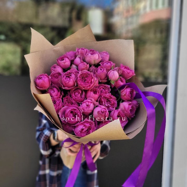 Букет с Мисти бабблс  в Воронеже