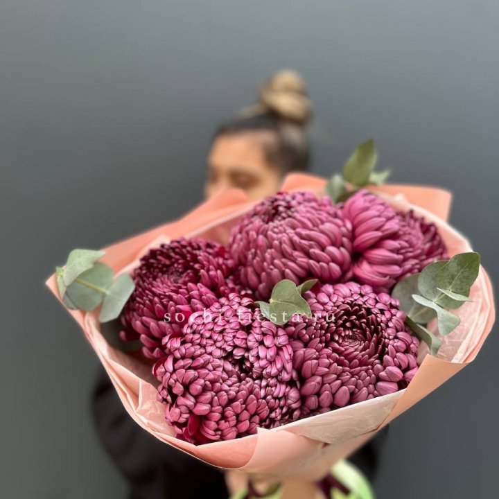 Хризантемы  Бигуди  в Воронеже