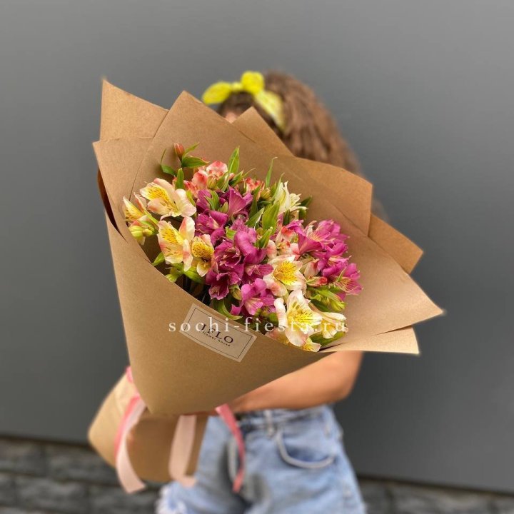 Альстромерии в крафте в Воронеже