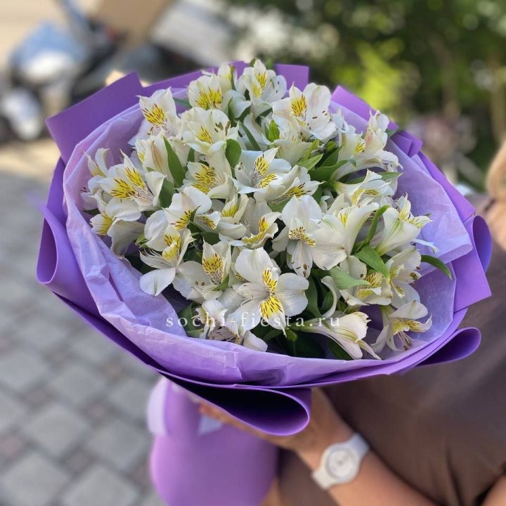 Букет альстромерий №6 в Воронеже