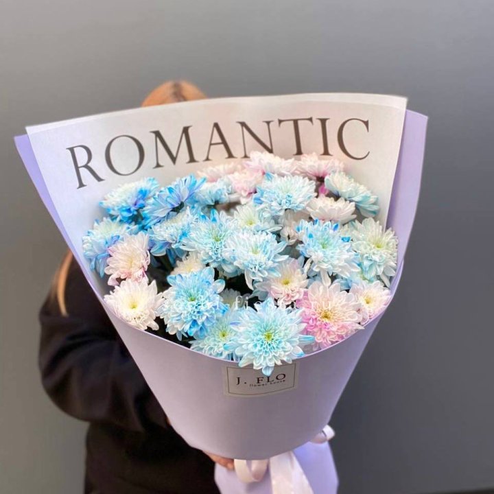 Букет кустовых хризантем в Воронеже