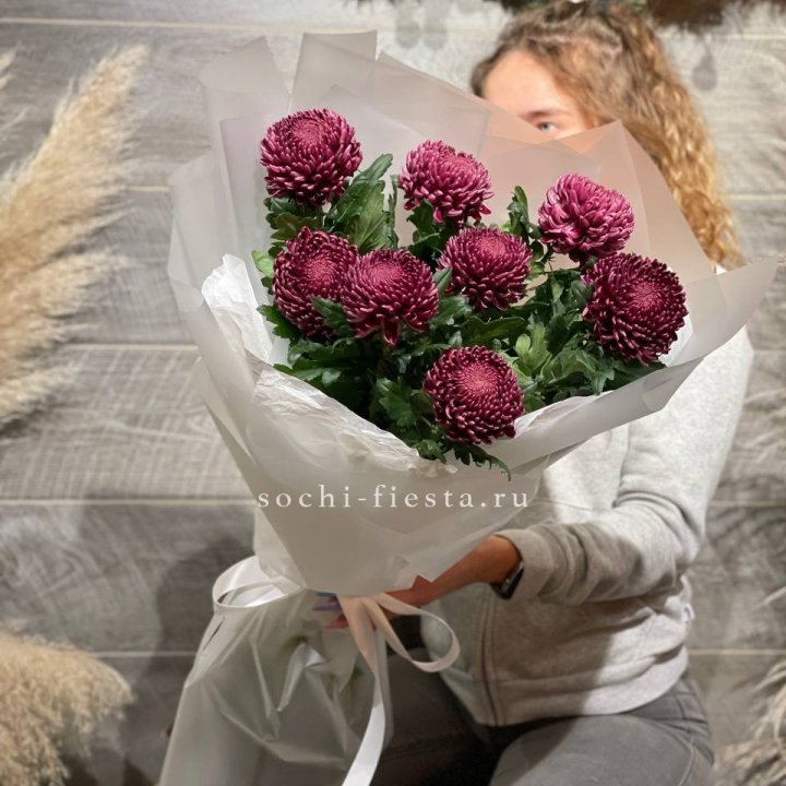 Хризантемы Бигуди в Воронеже