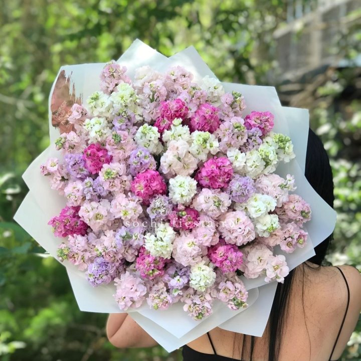 Букет ароматной маттиоллы №3 в Воронеже