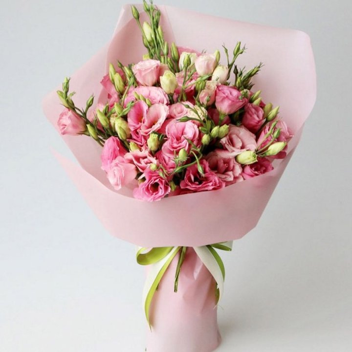 Букет из эустом №3 в Воронеже