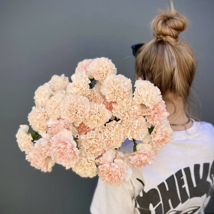 Охапка диантусов  в Воронеже