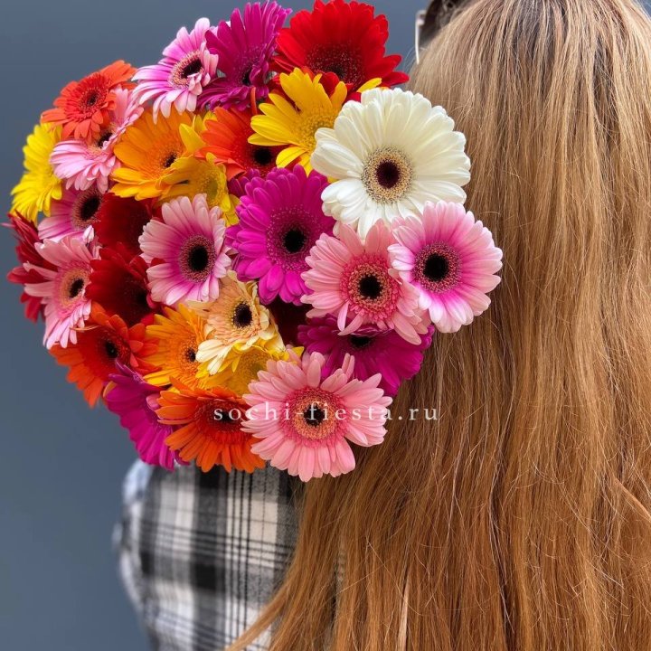 Охапка гербер  в Воронеже