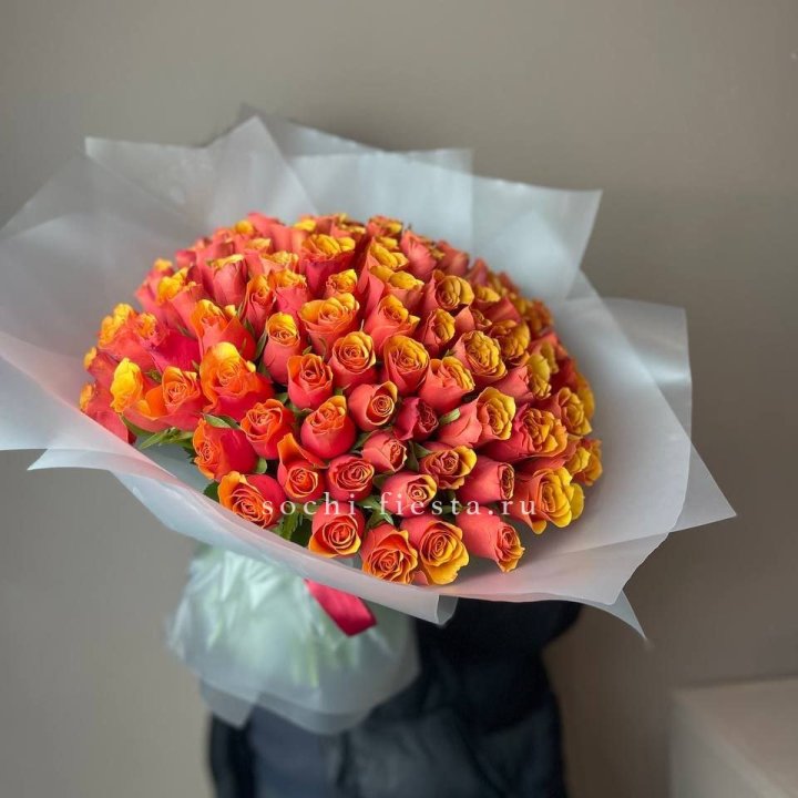 101 кенийская огненная роза  в Воронеже