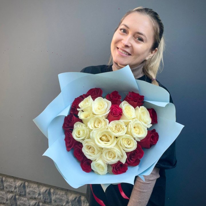 27 роз "Сердце" в Воронеже