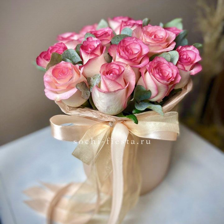 19 Роз Джумилия в коробке в Воронеже