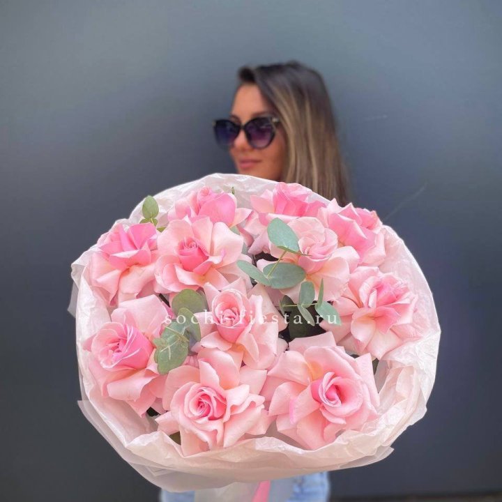 Букет роз "Минифу" в Воронеже