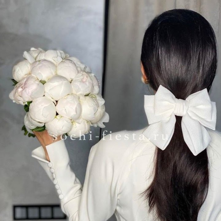 Свадебный букет пионов в Воронеже