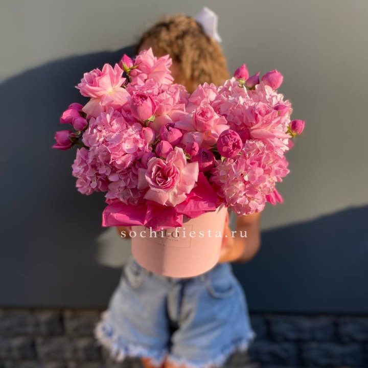 Цветочная композиция "Пасион" в Воронеже