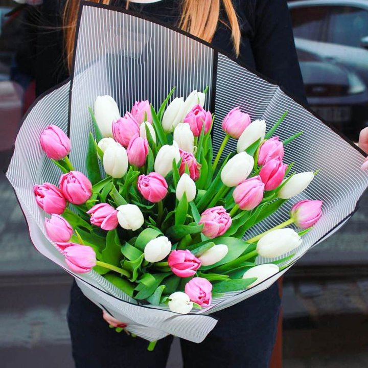 29 тюльпанов микс в Воронеже