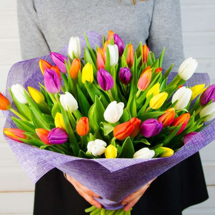 51 тюльпан "Рандом" №2 в Воронеже