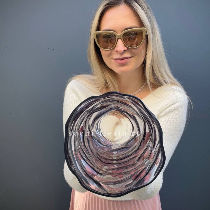 Стеклянная ваза №2 в Воронеже