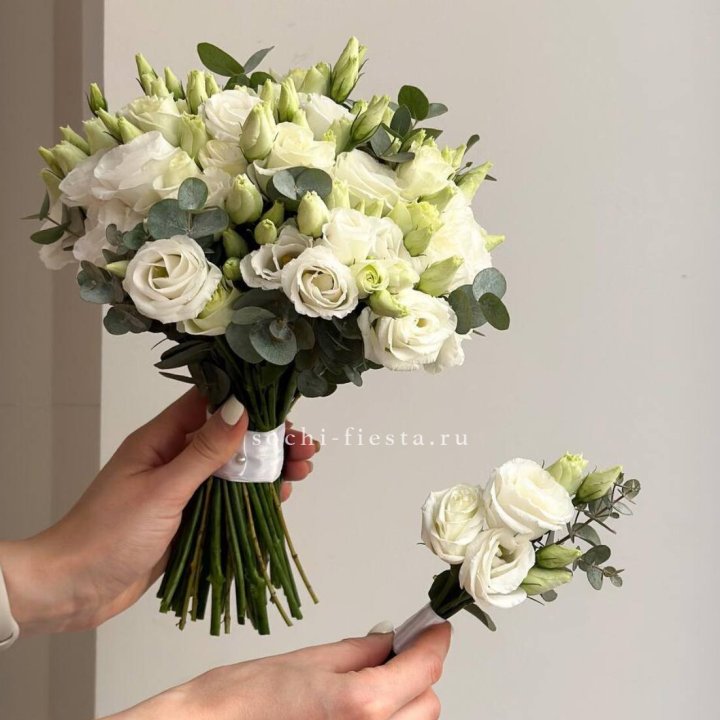 Свадебный букет №8 в Воронеже