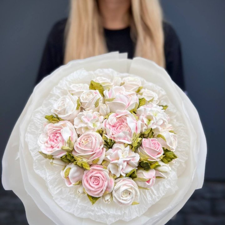 Сладкий букет из ЗЕФИРА нежный в Воронеже